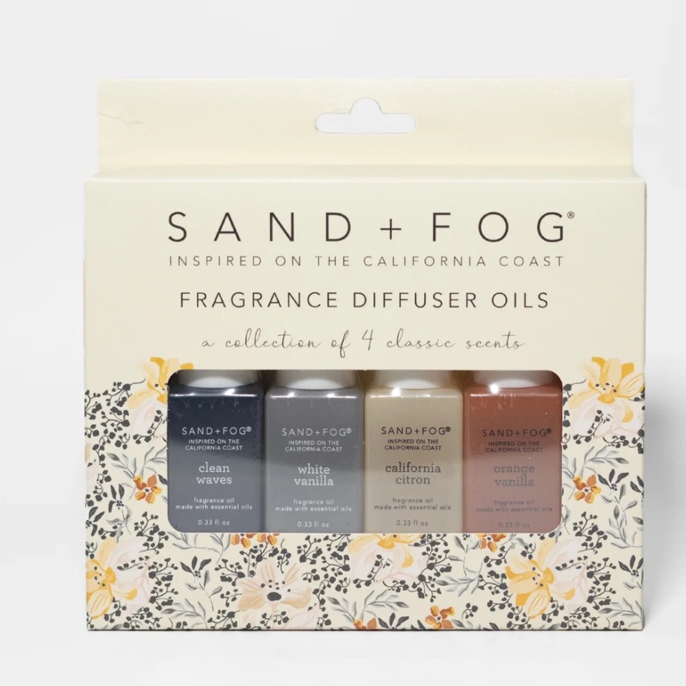Sand + Fog | Fragrance Diffuser Oils‎ • 10 ml each • NEW
 - fab Scents